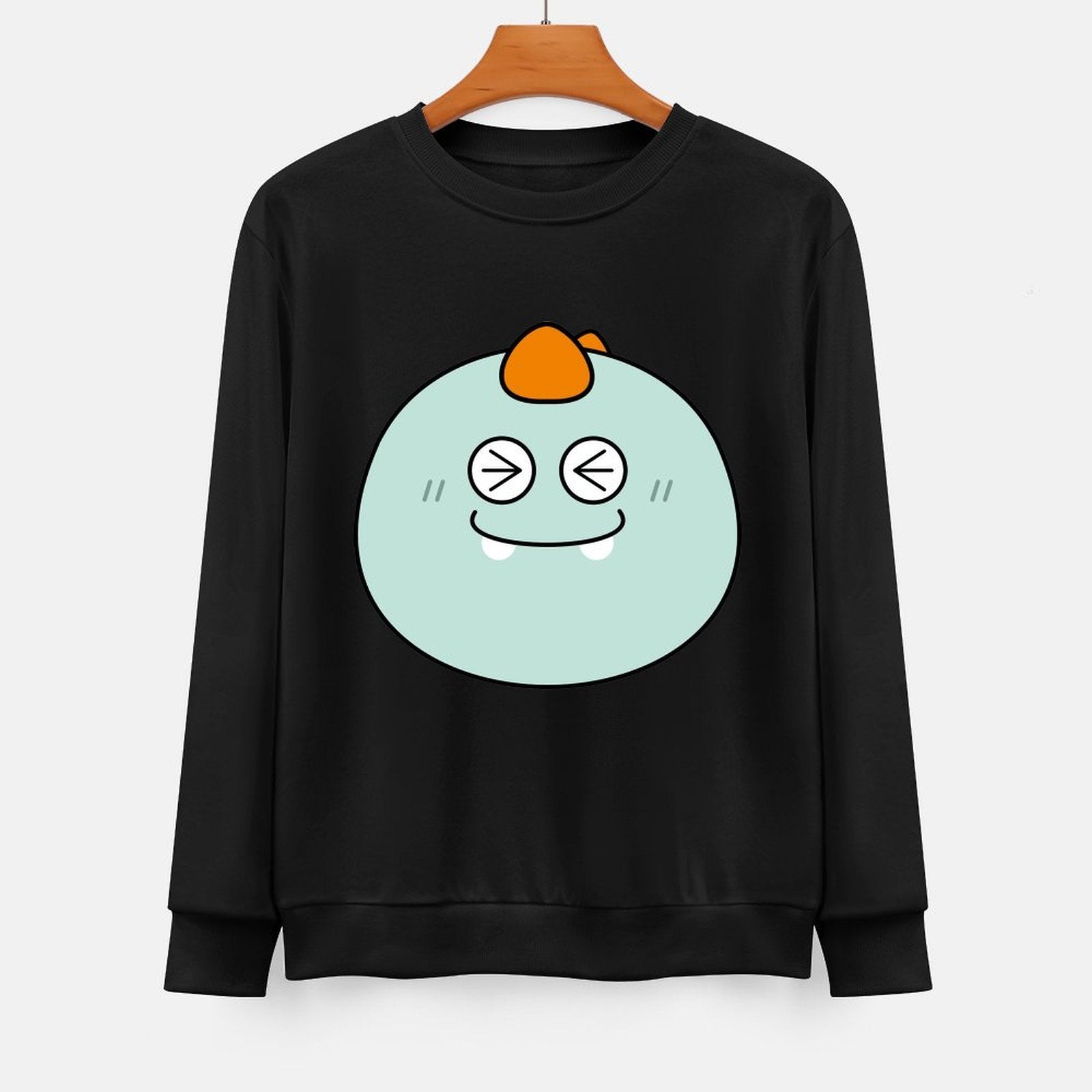 Front Patterned Long Sleeve TopFundraising Soft-Touch